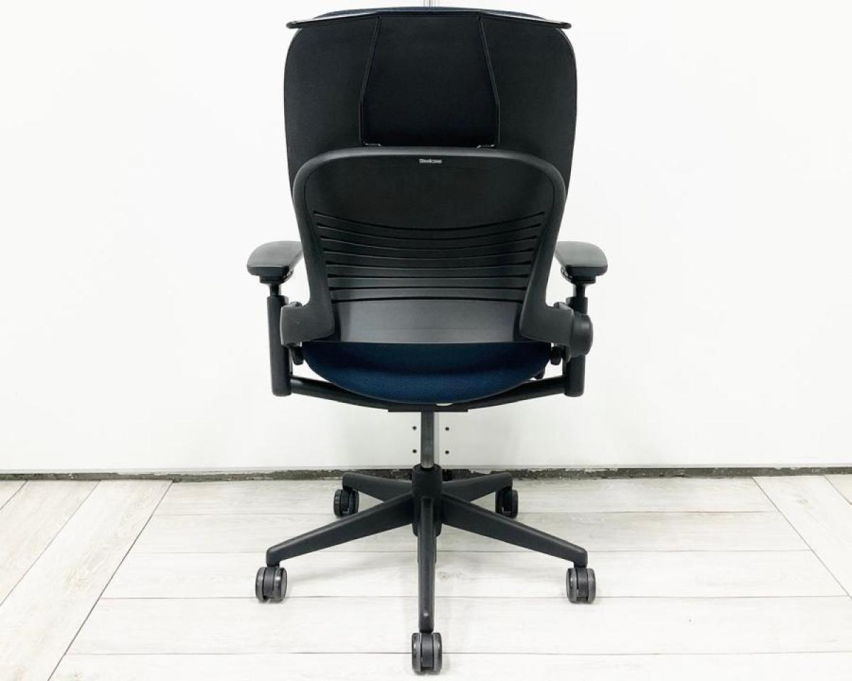 中古】リープV2 Steelcase/スチールケース 肘付ハイバックチェア 