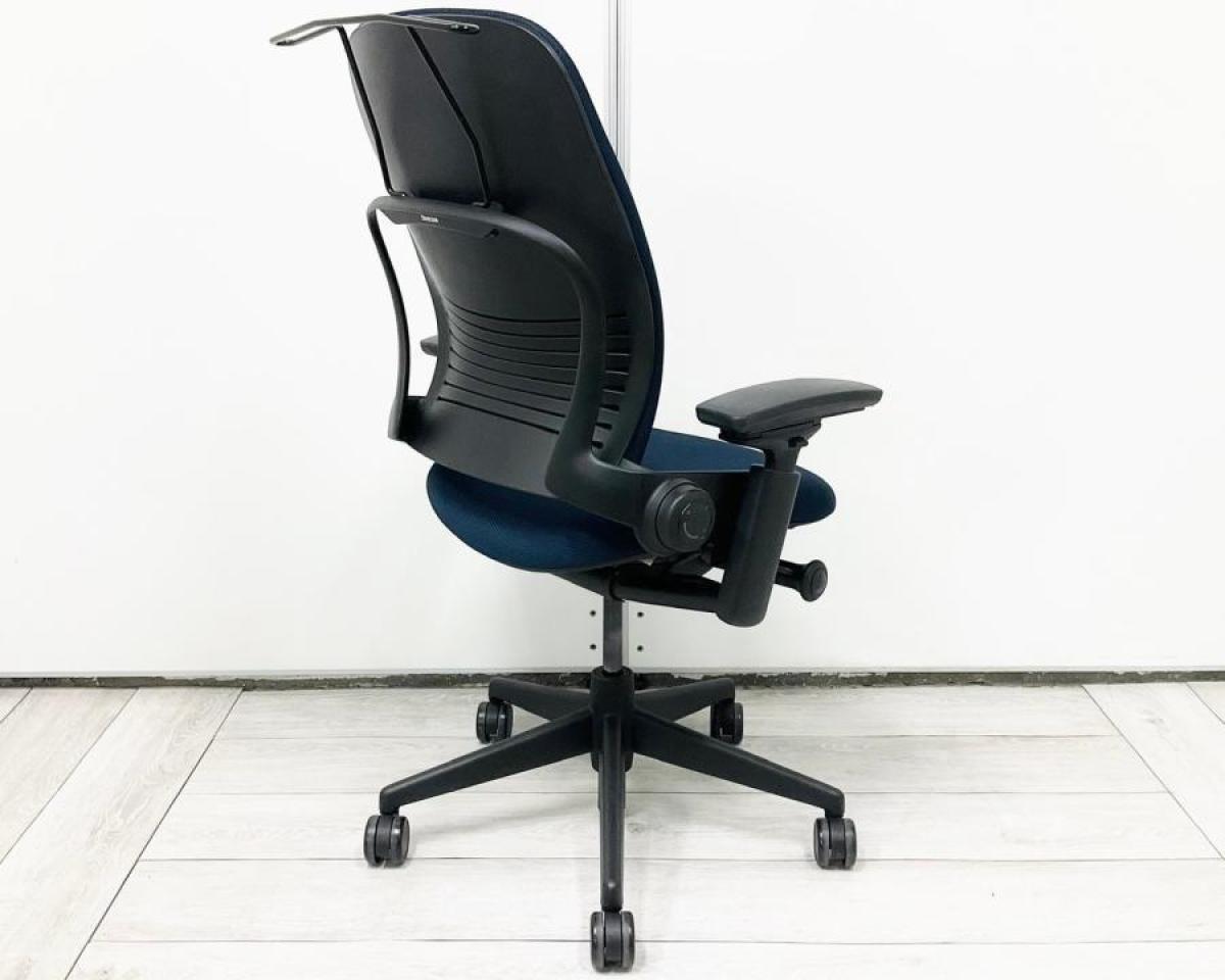 中古】リープV2 Steelcase/スチールケース 肘付ハイバックチェア