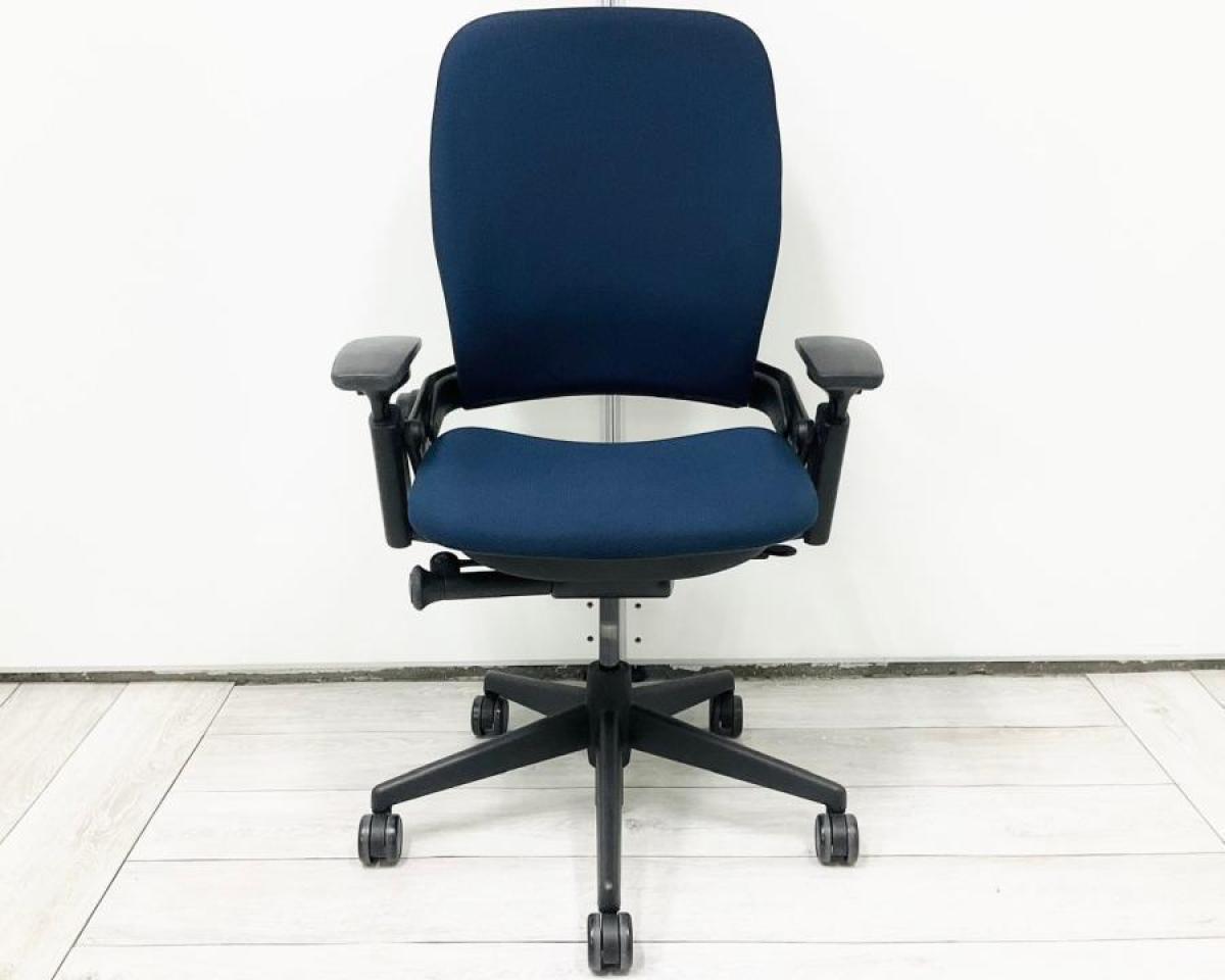 中古】リープV2 Steelcase/スチールケース 肘付ハイバックチェア