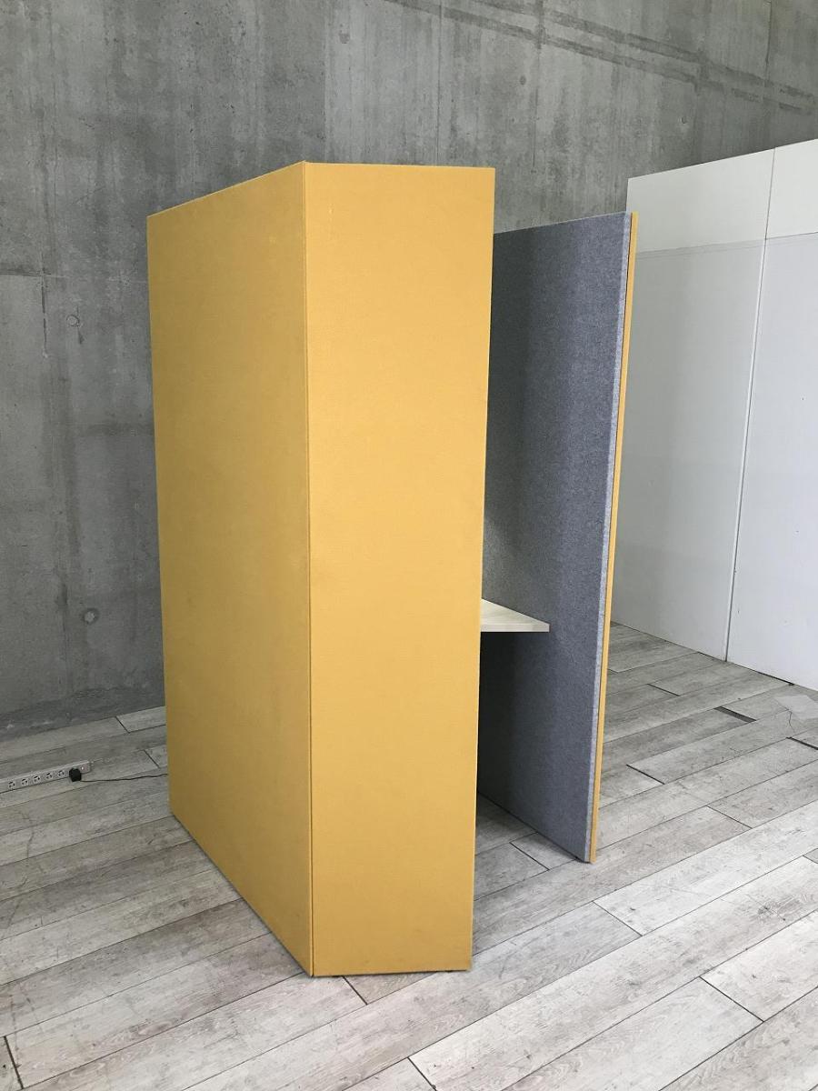 【中古】 ドレープ ワークブース オカムラ/okamura 美品 中古】ドレープ ワークブース オカムラ/okamura 集中ワークブース