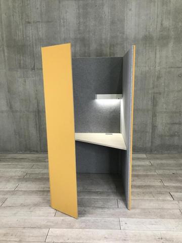 【中古】ドレープ  オカムラ（okamura） 集中ワークブース