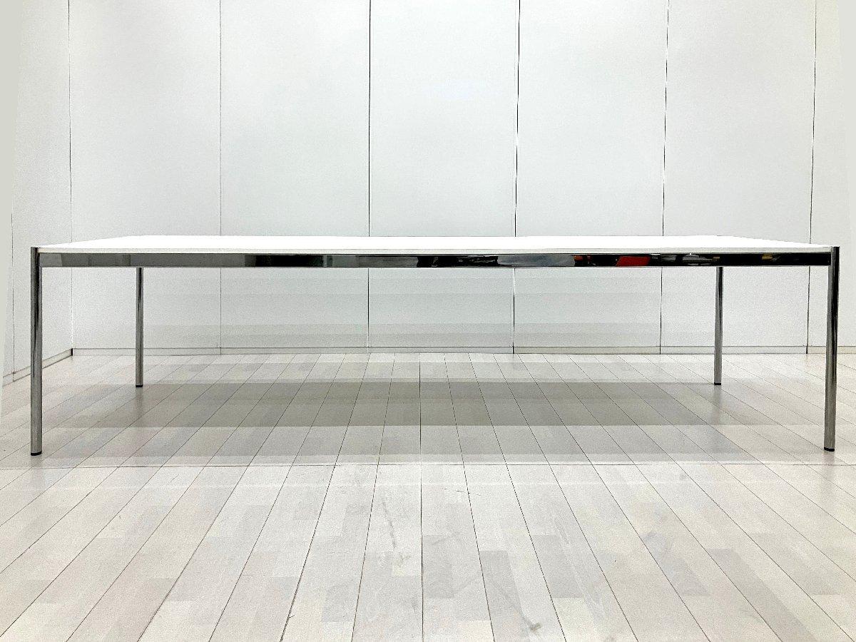 USM Haller ハラー ダイニングテーブル ミーティング デスク 机 中古】USMハラーテーブル USMハラー ミーティングテーブル（会議机