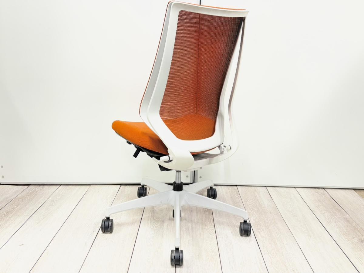 中古】デュオラ メッシュ コクヨ/KOKUYO 肘無ハイバックチェア 593853