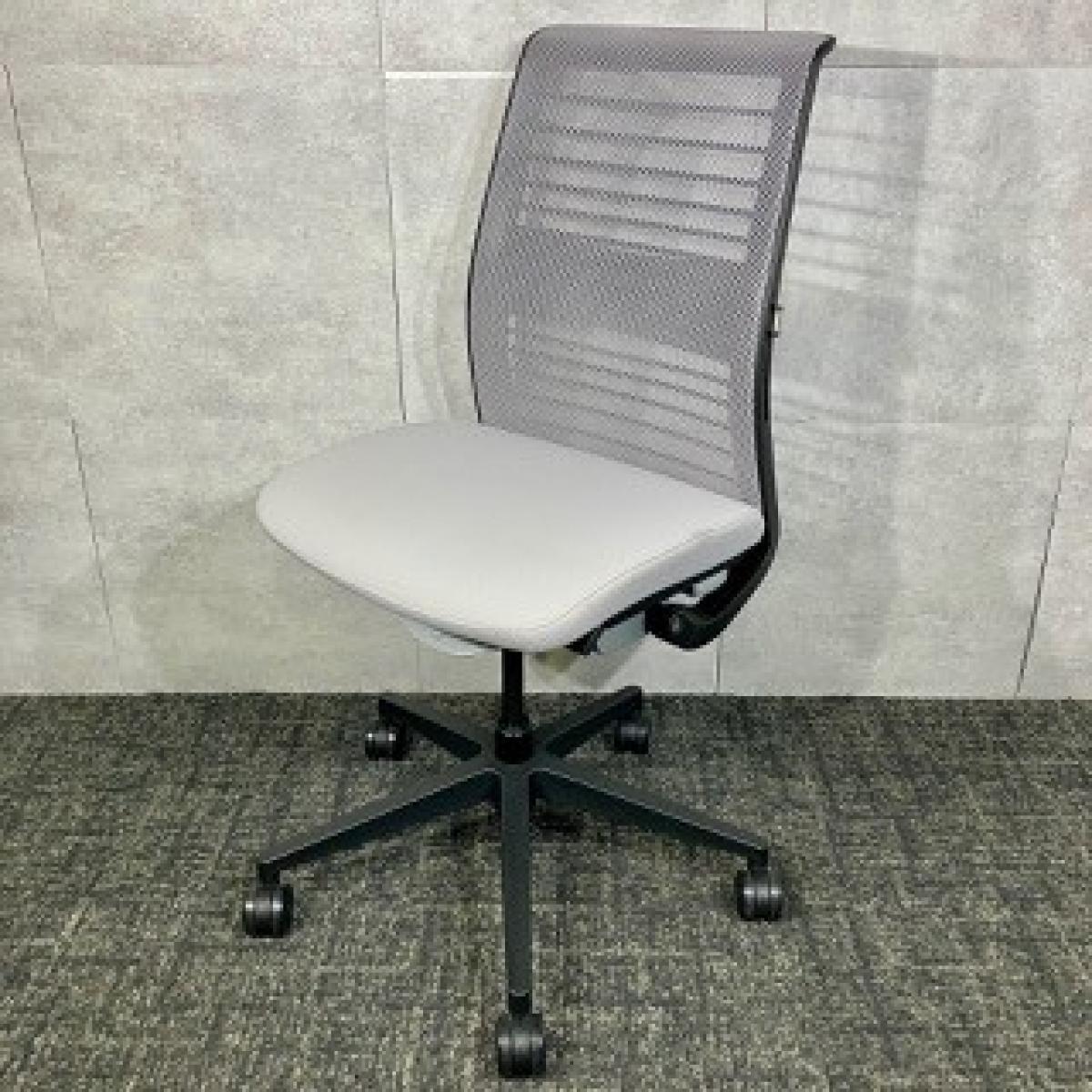 中古】 Steelcase/スチールケース 肘無ハイバックチェア 593857 - 中古