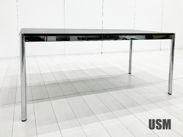 【中古】USMハラーテーブル  USMハラー ミーティングテーブル（会議机）