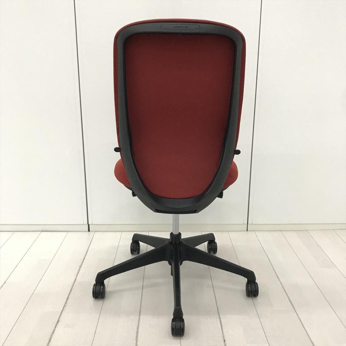 中古】シルフィー C637XR FSF9 オカムラ/okamura 肘無ハイバックチェア