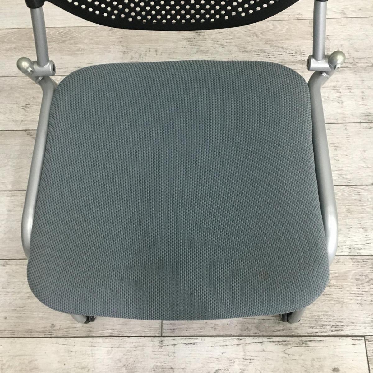 中古】プロスタック 8139ZZ-FSN5 オカムラ/okamura スタッキングチェア