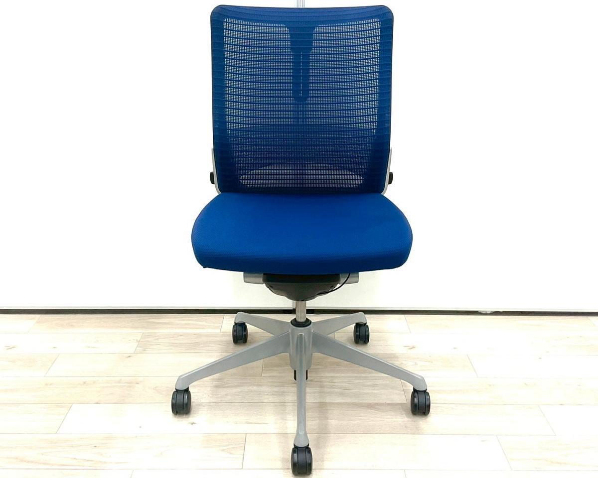 中古】コーラルチェア オカムラ/okamura 肘無ミドルバックチェア 中古】コーラルチェア オカムラ/okamura 肘無ミドルバックチェア