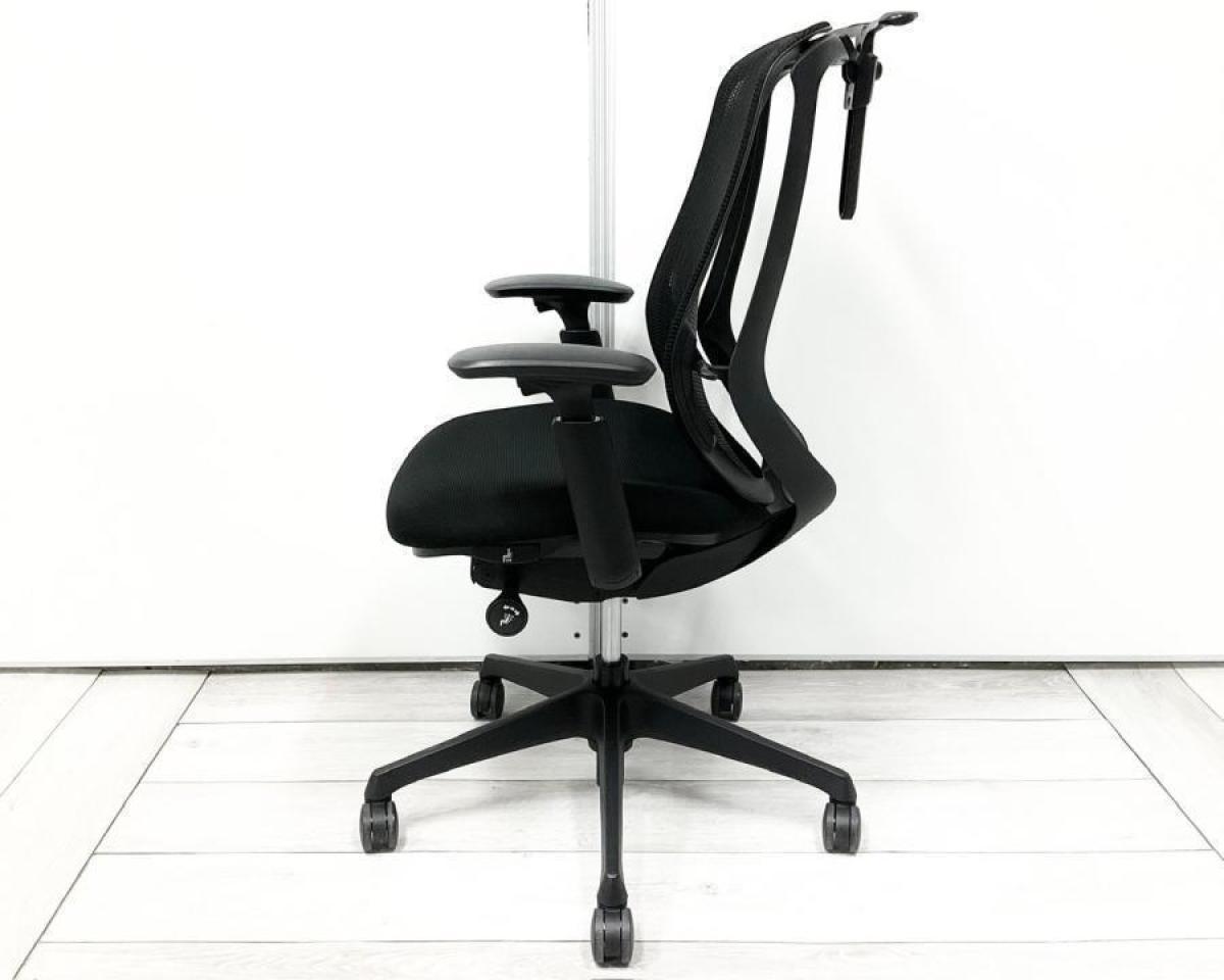 中古】シルフィーメッシュ C686XR-FMP1 オカムラ/okamura 肘付