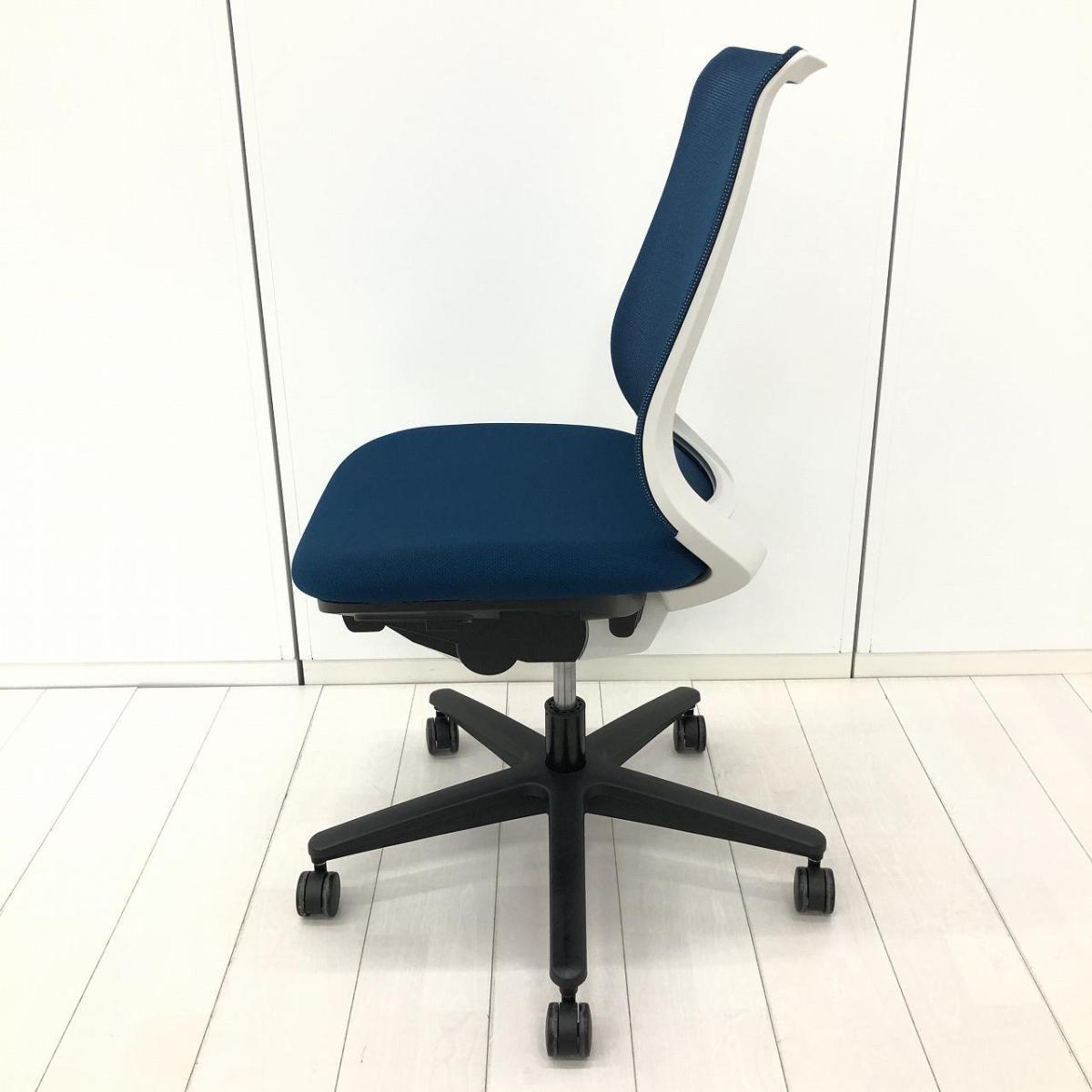 中古】ミトラシリーズ CRS-G2900E1N コクヨ/KOKUYO 肘無ローバック 