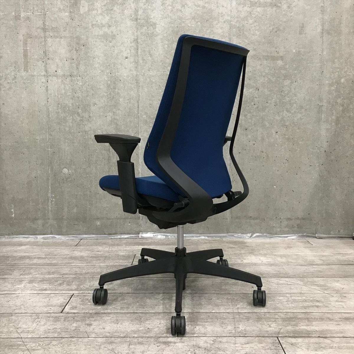 中古】デュオラ クッション CRS-G3100E6 コクヨ/KOKUYO 肘付ハイバック 