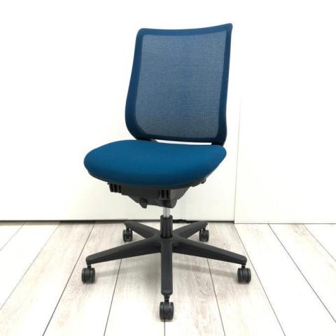 【中古】ミトラシリーズ  コクヨ（KOKUYO） 肘無ローバックチェア