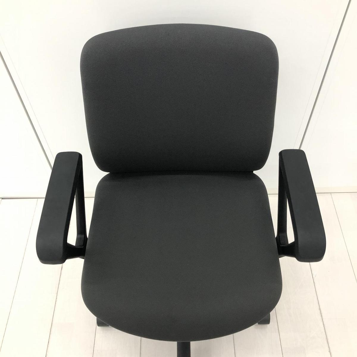 直引取割引可【美品】イトーキ製 牛革デスクチェア 発送元埼玉県