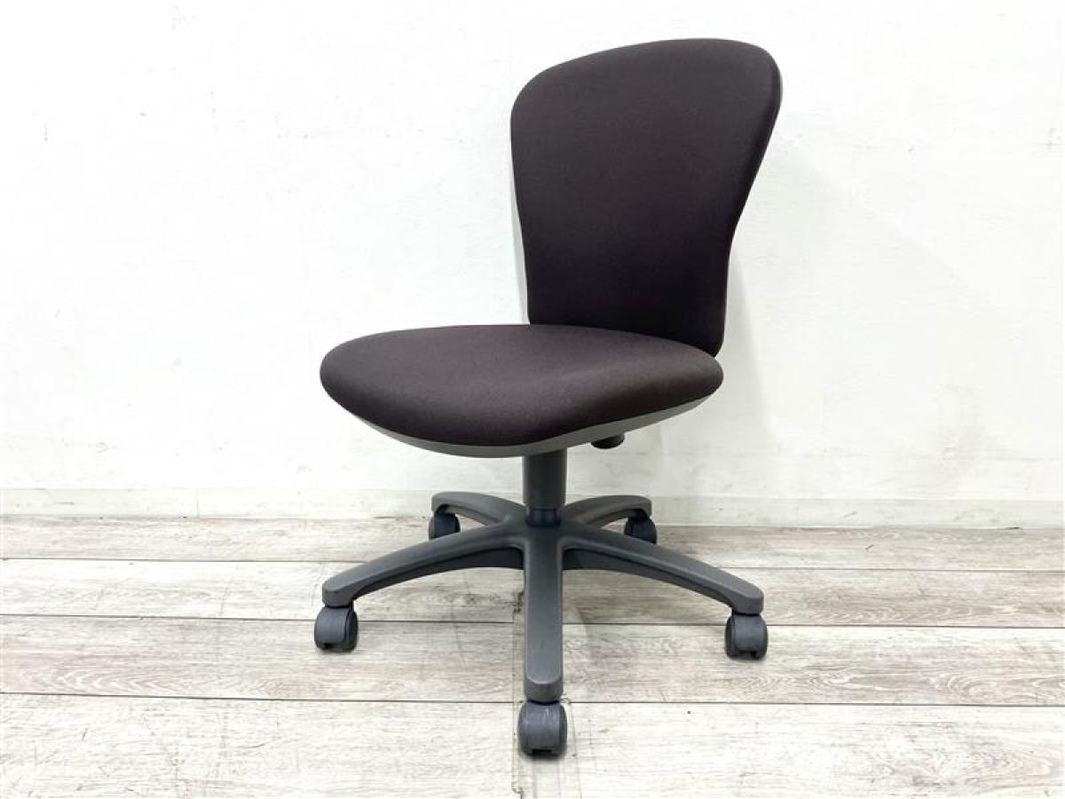 【定価約5万円】【コクヨ　コスパ抜群のコンパクト肘なしレグノチェア２】■コクヨ/レグノチェア２　■執務用Oチェア　■グレー　■スレートグレー ×グレーシェル
                        レグノチェア2
                                    中古
            