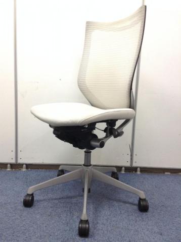 【中古】バロンチェア  オカムラ（okamura） 肘無ハイバックチェア