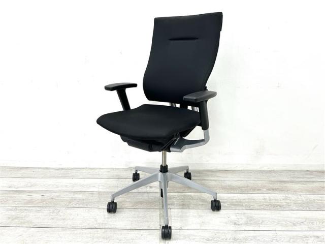 【中古】スピーナチェア KE-717GV-Z5T1 イトーキ（ITOKI） 肘付ハイバックチェア