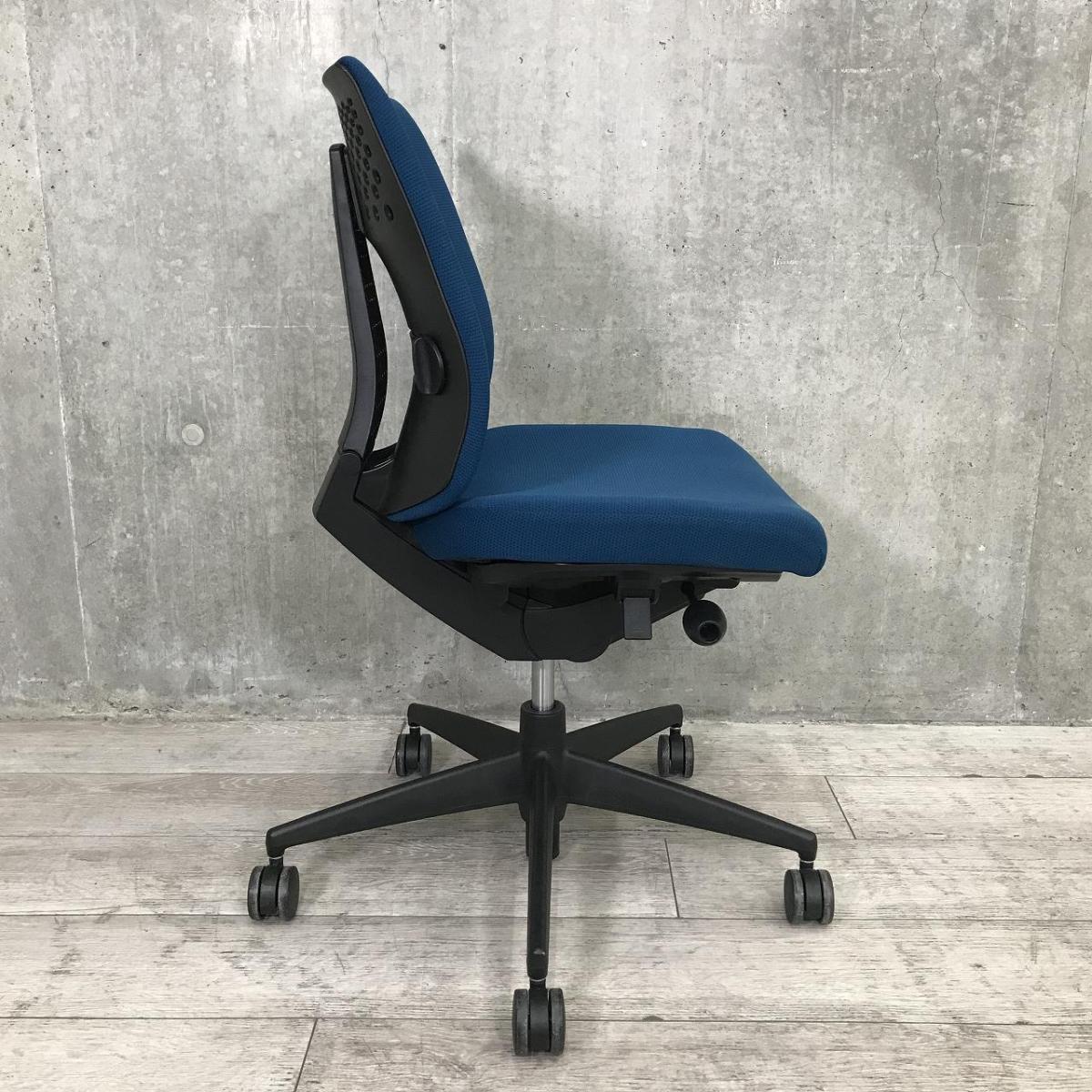 中古】ウィザード2 コクヨ/KOKUYO 肘無ローバックチェア 594357 - 中古 