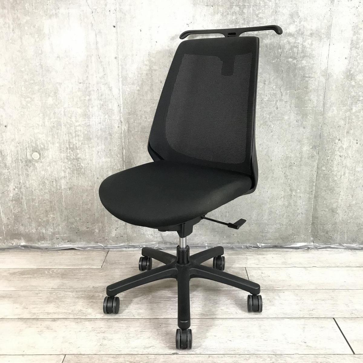 中古】ノナ KZ-330PG-T1T1 イトーキ/ITOKI 肘無ハイバックチェア 