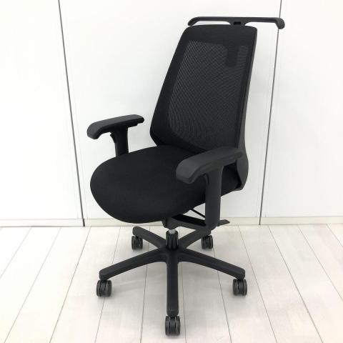 【中古】ノナ KZ-330PG-T1T1 イトーキ（ITOKI） 肘付ハイバックチェア