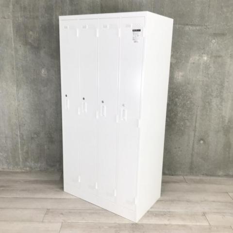 【中古】LKロッカー LK-N4SAWE コクヨ（KOKUYO） 4人用更衣ロッカー