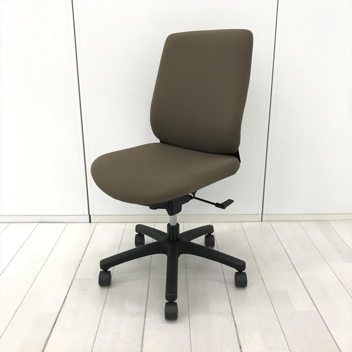 中古】トルテR KZ-230GB-T1K2 イトーキ/ITOKI 肘無ハイバックチェア 
