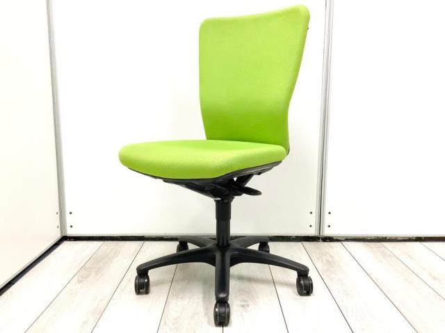 【中古】カロッツァチェア  オカムラ（okamura） 肘無ハイバックチェア