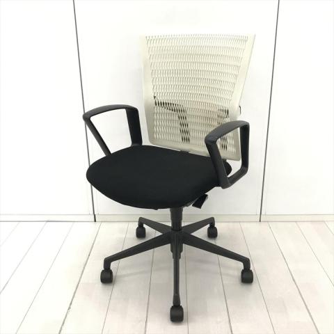 【中古】アクトディアチェア AA-10W ウチダ（UCHIDA) 肘付ハイバックチェア