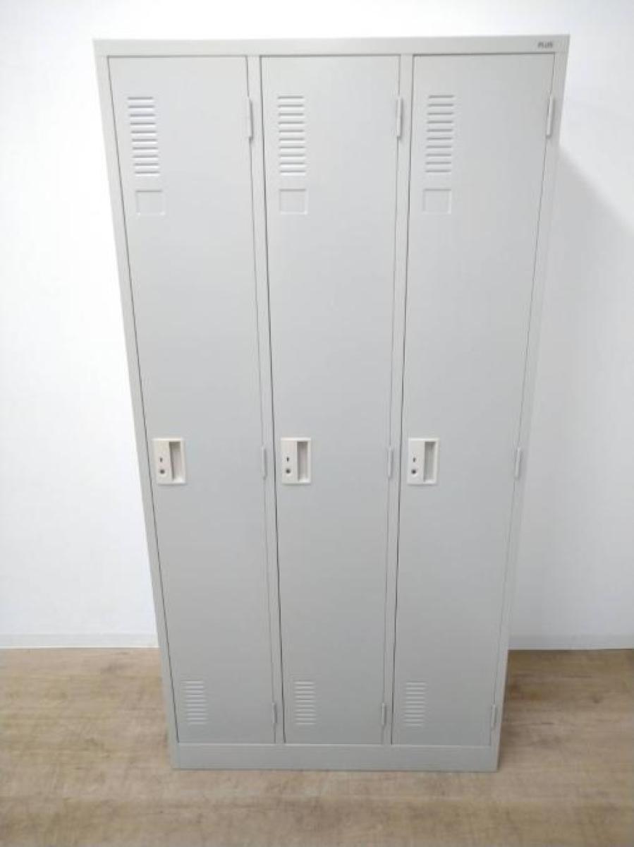 中古】LKシリーズ LK-32S プラス/PLUS 3人用更衣ロッカー 594612 