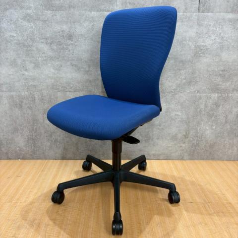 【中古】スラート  オカムラ（okamura） 肘無ハイバックチェア