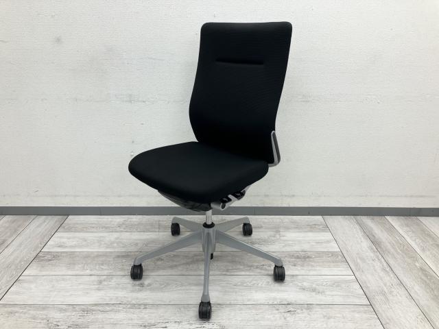 【中古】コーラルチェア C643BR-FSF3 オカムラ（okamura） 肘無ハイバックチェア