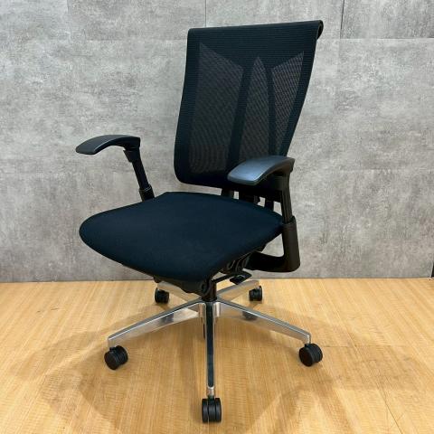 【中古】セレーオチェア KF-530JB-ZTT1 イトーキ（ITOKI） 肘付ハイバックチェア