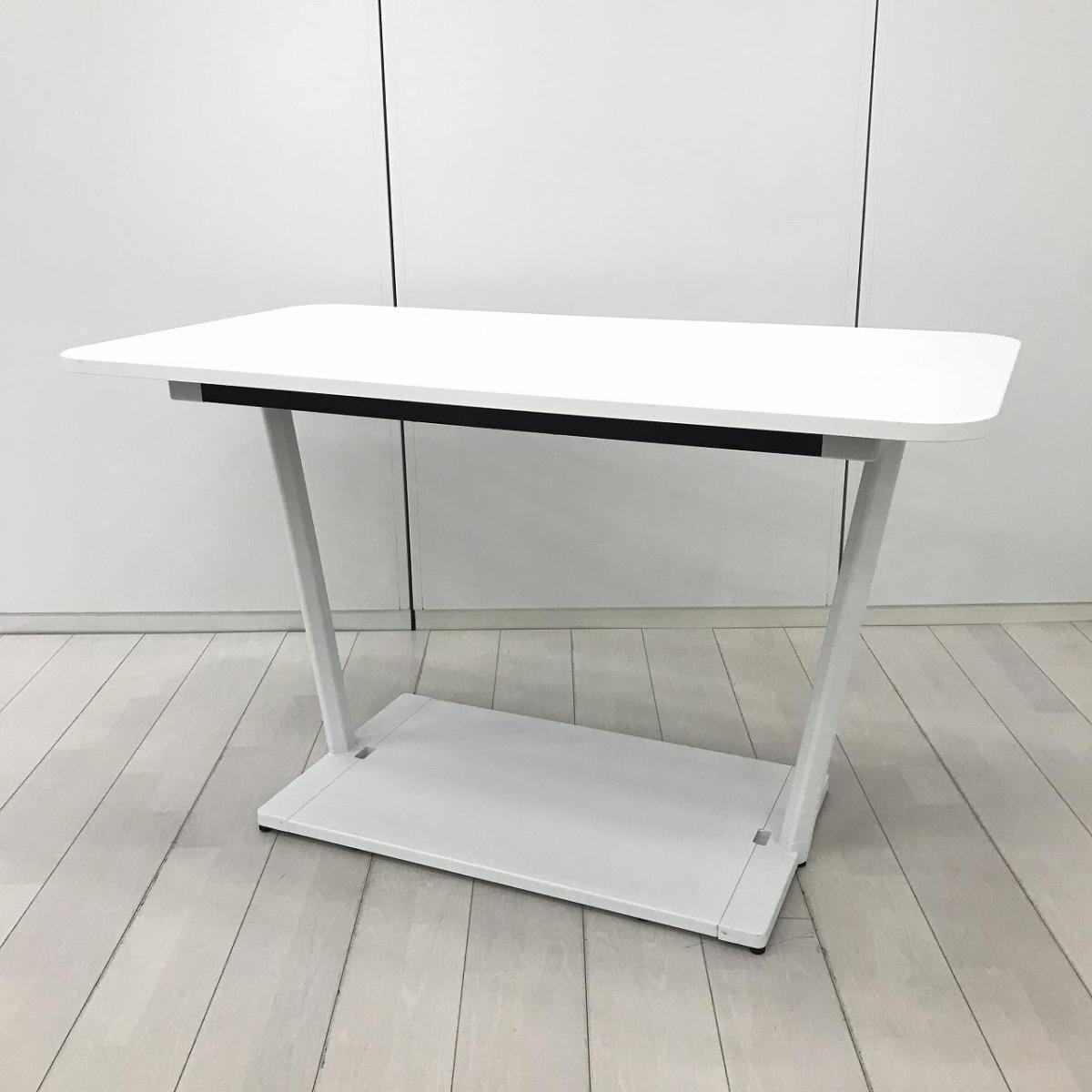 【デザイン性の高いラウンジ空間向けホワイトテーブルが入荷しました！】■コクヨ(KOKUYO)製　リージョン(Region)シリーズ　ミーティングテーブル　W1200×D650×H730㎜　■ホワイト
                        リージョン
                                    中古
            