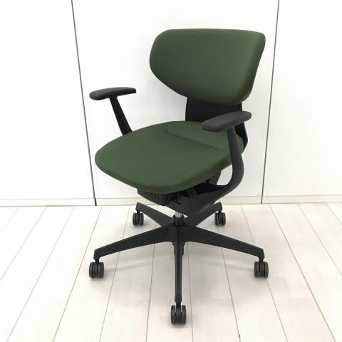 【中古】イング ラテラル 樹脂 CRS-G3200E 6 コクヨ（KOKUYO） 肘付ローバックチェア