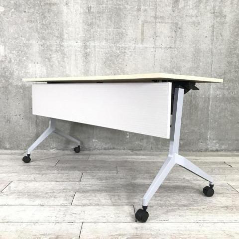 【中古】パラグラフテーブル  ウチダ（UCHIDA) スタックテーブル(長机/折りたたみ/会議用)