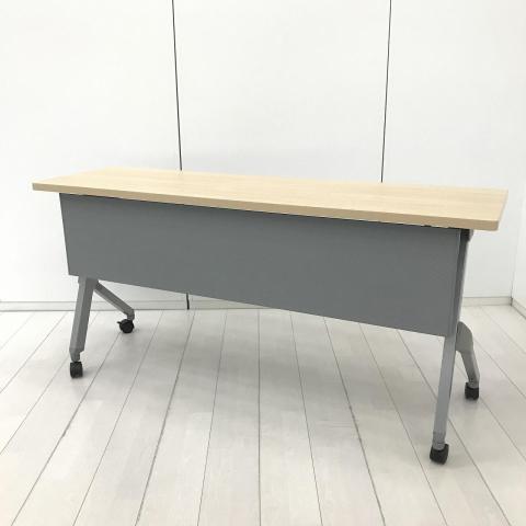 【中古】フラプター 81F1AC-MK37 オカムラ（okamura） スタックテーブル(長机/折りたたみ/会議用)
