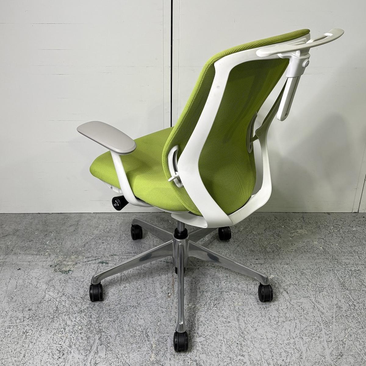 bl　オカムラ　シルフィーチェア　前傾機能　ハイバック　メッシュタイプ　中古 中古】シルフィーメッシュ オカムラ/okamura 肘付ハイバックチェア