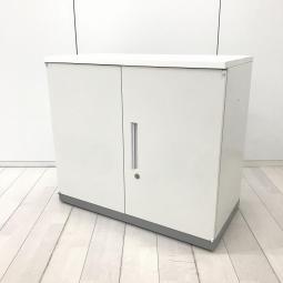 【在庫入替セール品！（本在庫限定価格）】【オフィスの必需品！！大容量のローキャビネット！】■イナバ（Inaba）製　ローキャビネット　W900×D450（ホワイト天板付き）　■シリンダー錠　■ホワイト【弊社使用欄：A01063009】【HU】