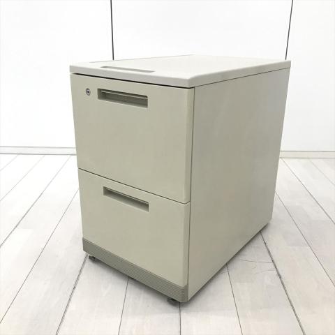 【中古】MX+ MXN46A2 コクヨ（KOKUYO） 脇机2段