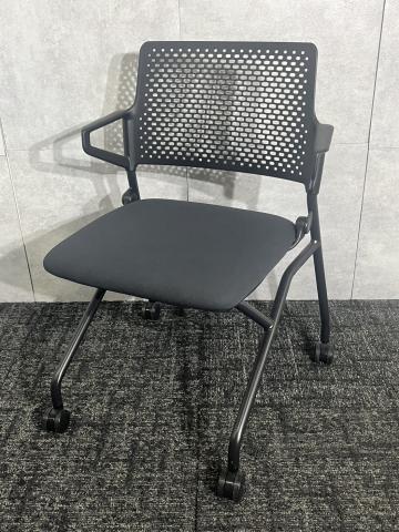 【中古】FM-345 FM-345BB ウチダ（UCHIDA) ネスティングチェア