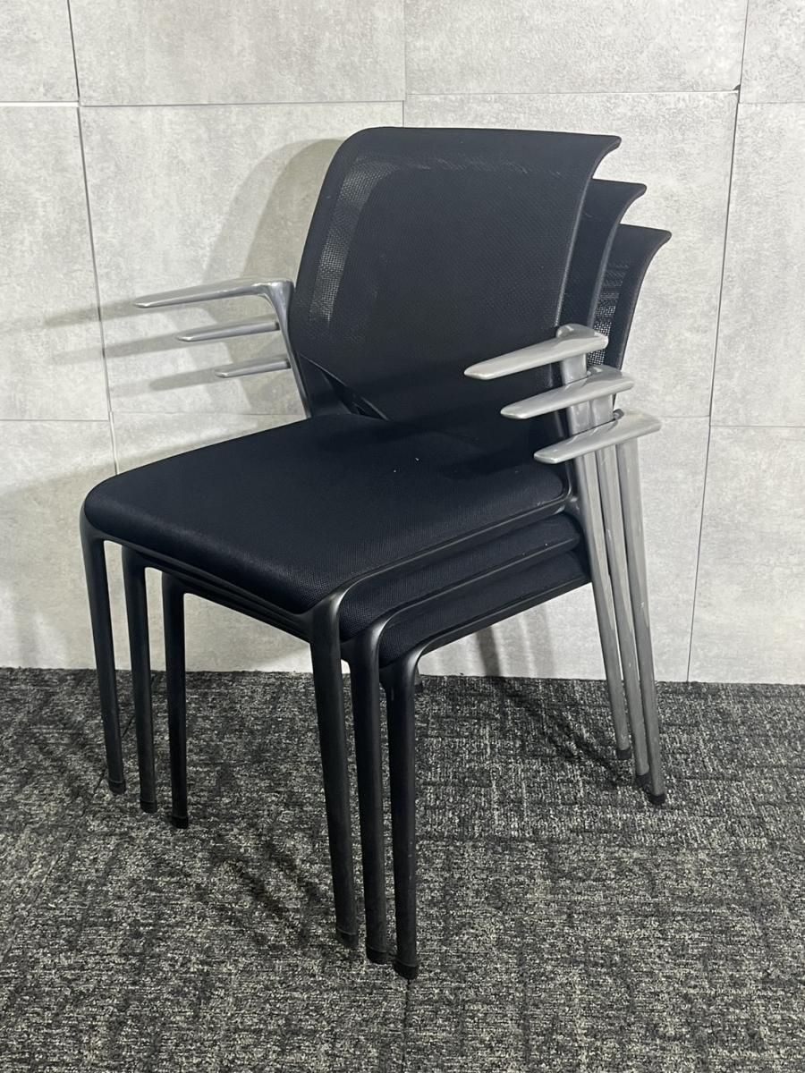 中古】 vitra/ヴィトラ スタッキングチェア 595014 - 中古オフィス家具 
