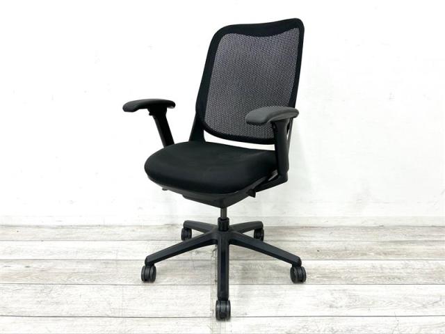 【中古】ライド 3565F ライオン 肘付ハイバックチェア