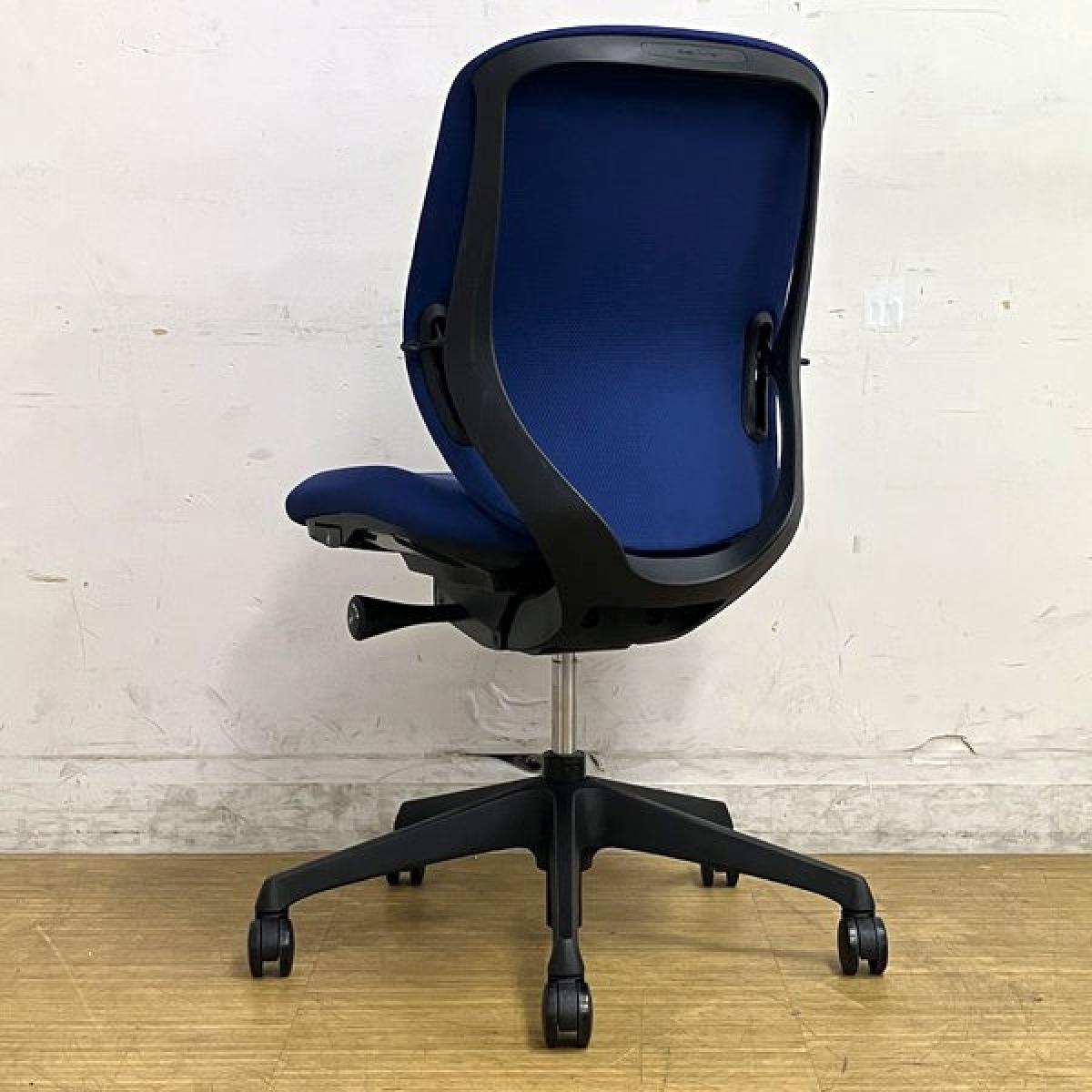 中古】シルフィー C633XR FSF3 オカムラ/okamura 肘無ローバックチェア