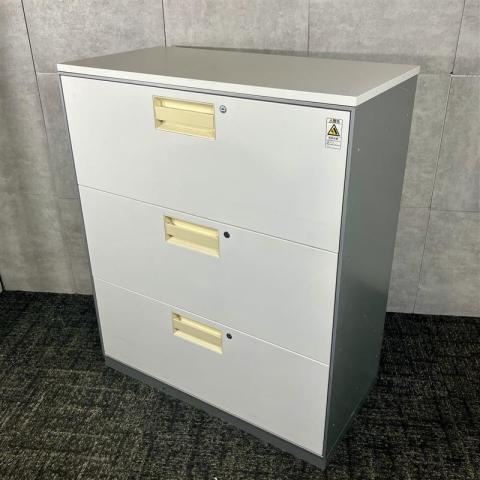【中古】ユニフレックス BWZ-LR3A59P81N コクヨ（KOKUYO） ローキャビネット／ラテラル