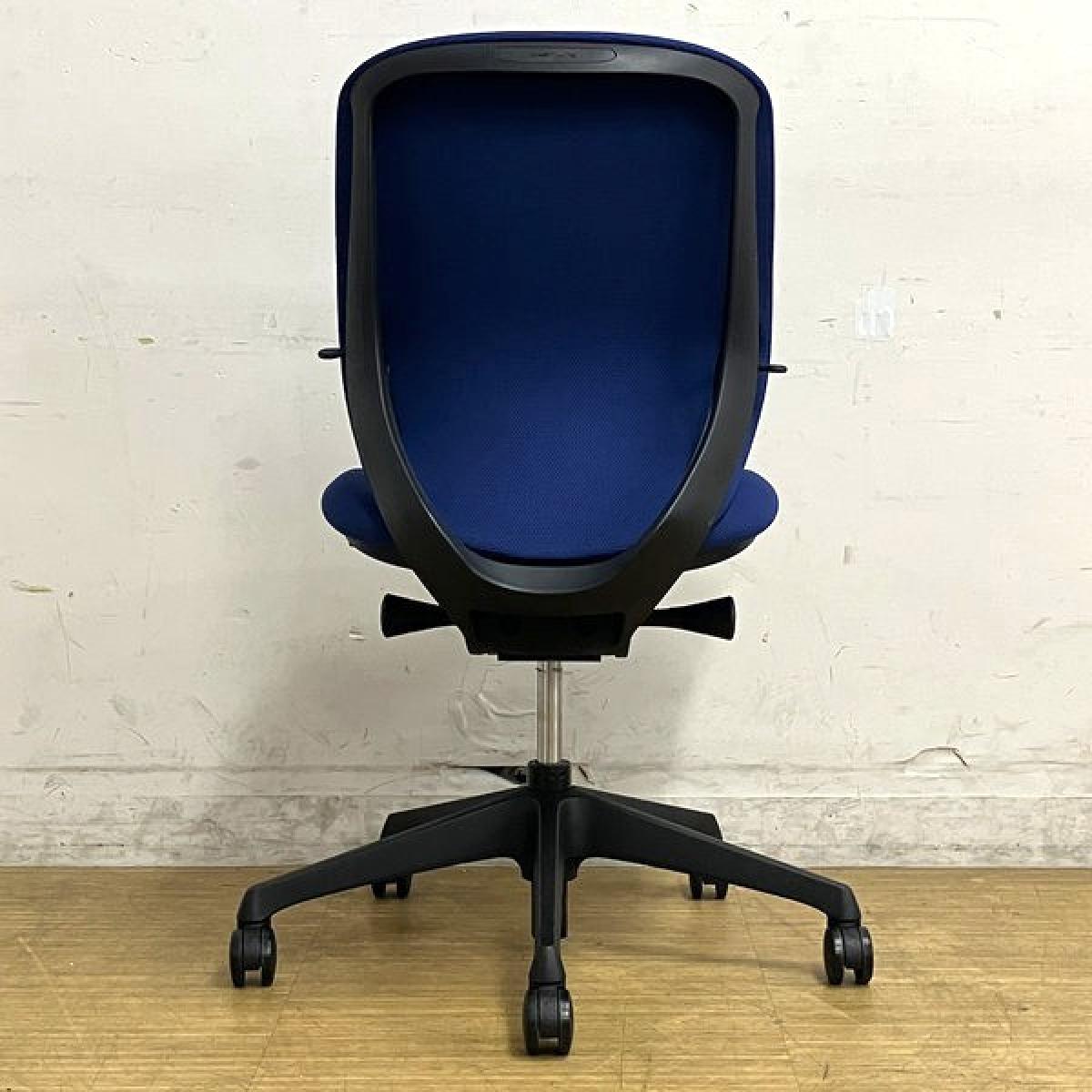 中古】シルフィー C633XR FSF3 オカムラ/okamura 肘無ローバックチェア 
