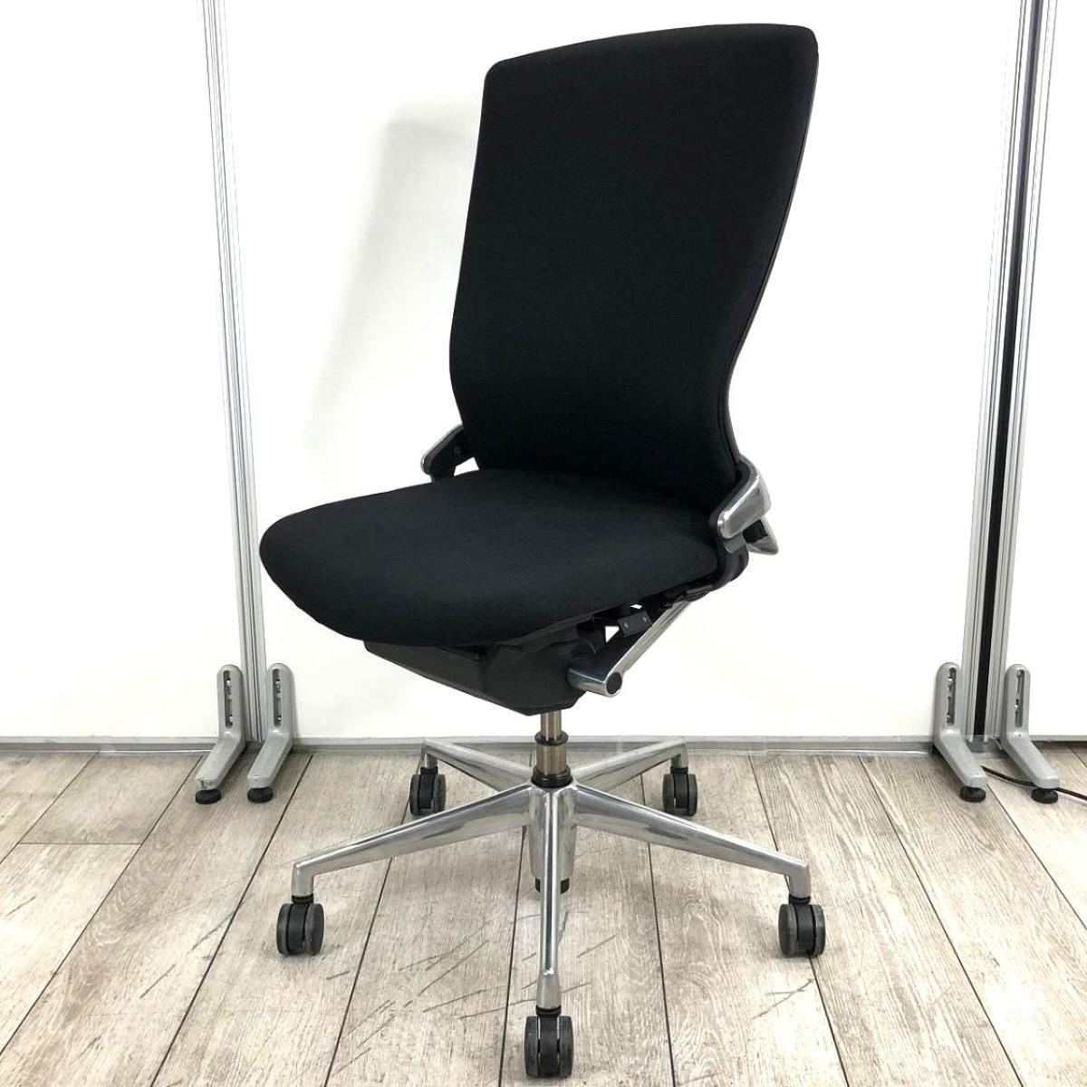 中古】パルスチェア PA2-300D ウチダ/UCHIDA 肘無ハイバックチェア 