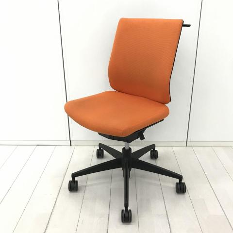 【中古】ウィザードチェア CRS-G1800F6 コクヨ（KOKUYO） 肘無ローバックチェア