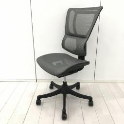 【在庫入替セール品！（本在庫限定価格）】【座るだけで、姿勢が整う！】■エルゴヒューマン スマート（Ergohuman Smart）チェア　ハイバック肘無　背面・座面メッシュ　■グレー　【弊社使用欄：A01060923】【HU】