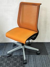 【中古】 シンクチェア（旧モデル） Steelcase/スチールケース 肘無ハイバックチェア　※愛知※名古屋※豊田※三重
