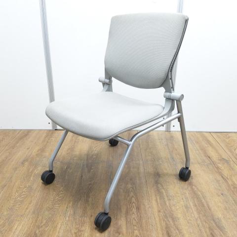【中古】グラータチェア 8142JR 0305 オカムラ（okamura） ネスティングチェア
