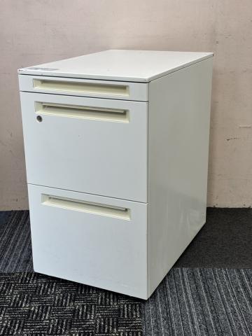 【中古】アドバンス DNC1CX　Z975 オカムラ（okamura） 脇机3段